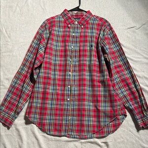 Ralph Lauren Blue Label Classic Fit Multicolor Plaid Shirt